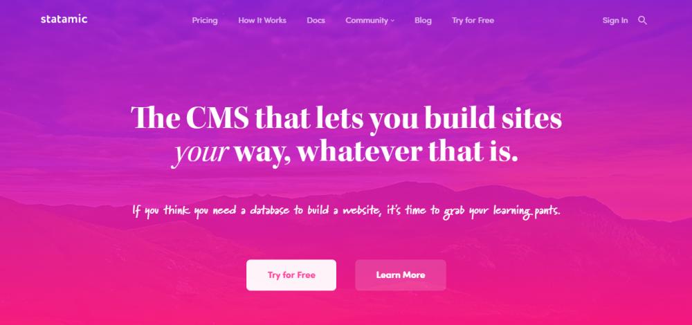 Statamic Flat File CMS Review